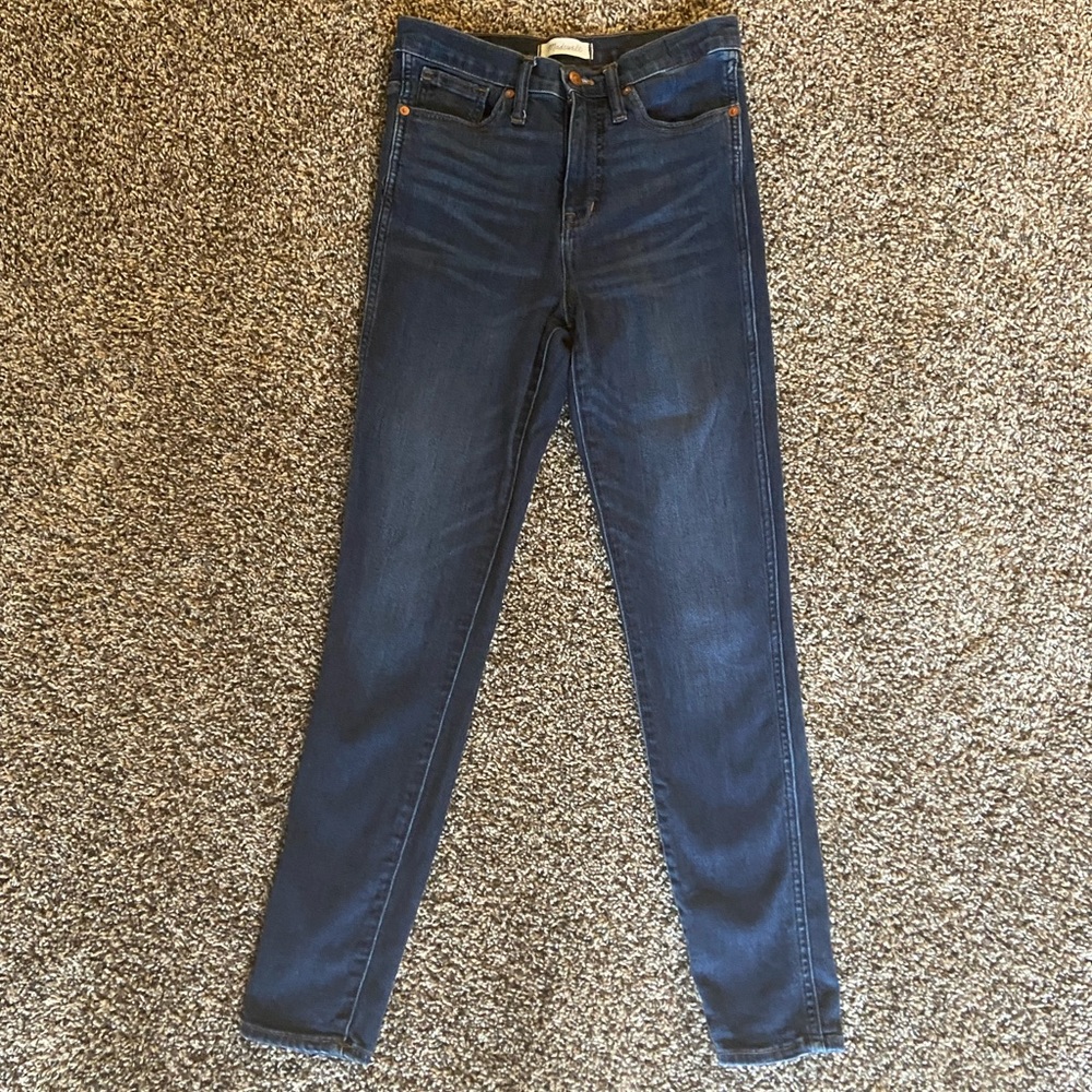 Madewell 10” high rise skinny